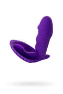 A-Toys Giyilebilir Vibratör Klitoral Uyarıcı Tıbbi Silikon Mor 12 cm 5