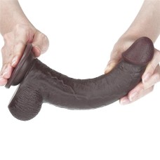 23 CM Hareketli Deri Ultra Yumuşak Çift Katmanlı Zenci Penis - Sliding Skin Dual Layer Dong