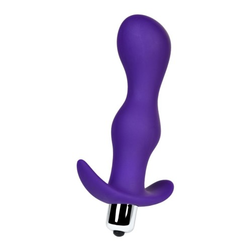 A-Toys by TOYFA Kamet Anal Vibro Plug, Beden L, silikon, mor, 14 cm