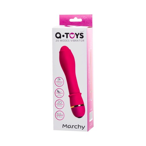 A-Toys by TOYFA Marchy Vibratör, silikon, pembe, 16,6 cm, Ø 3