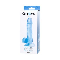 A-Toys Jel Dildo 15.8cm - Cam Göbeği