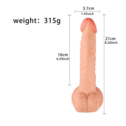 Belden Bağlamalı Strapon Realistik Dildo 17 cm