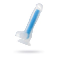 Beyond 18cm Gece Mavi Parlayan Dildo Şeffaf - Matt Glow