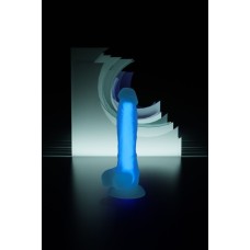 Beyond 18cm Gece Mavi Parlayan Dildo Şeffaf - Matt Glow