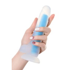 Beyond 18cm Gece Mavi Parlayan Dildo Şeffaf - Matt Glow