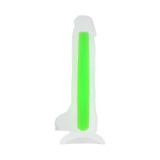 Beyond 18cm Gece Yeşil Parlayan Dildo Şeffaf - Matt Glow