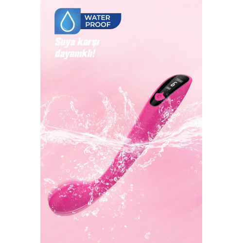 Esnek Bükülebilir Pembe Vibratör