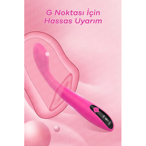 Esnek Bükülebilir Pembe Vibratör