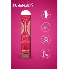 HumanLife 125 ml Çilek Aromalı Kayganlaştırıcı Jel Lubricant