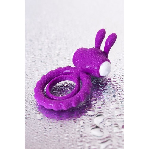 JOS GOOD BUNNY Penis Halkası, silikon, mor, 9 cm