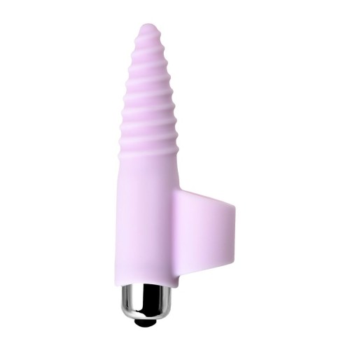 JOS NOVA'NIN Parmak Ucu Anal Plug , silikon, pembe, 9 cm