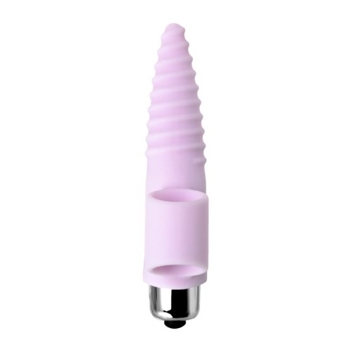 JOS NOVA'NIN Parmak Ucu Anal Plug , silikon, pembe, 9 cm