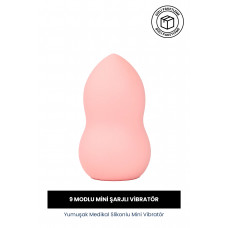 Makyaj Süngeri Görünümlü Gizli Mini Vibratör