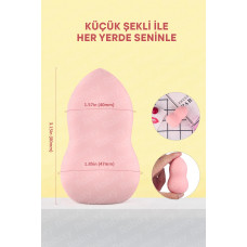 Makyaj Süngeri Görünümlü Gizli Mini Vibratör