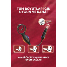 Prostat Uyarıcı Anal Vibratör ve Penis Halkası