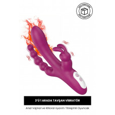 Rabixy 3'ü 1 Arada Rabbit Vibratör