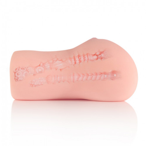 Rabixy Alba Anal Vajinal 2 Girişli Titreşimli Gerçekçi Mastürbatör