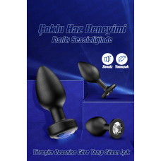 Rabixy Anal Oyuncak Uzaktan Kumandalı Titreşimli Başlangıç Seviye 2 Tıkaç Hediyeli