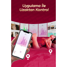 Rabixy Dil Vuruşlu ve İleri Geri Hareketli Giyilebilir Vibratör