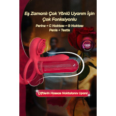 Rabixy G Noktası Klitoris ve Perine Uyarıcı Penis Halkası
