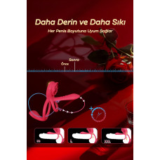 Rabixy G Noktası Klitoris ve Perine Uyarıcı Penis Halkası