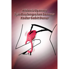 Rabixy Harness Vibratör Giyilebilir Vibratör Partnerli Kullanıma Uygun 10 Modlu