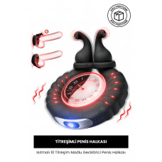 Rabixy Isıtmalı 10 Titreşim Modlu Geciktirici Penis Halkası