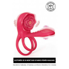 Rabixy Klitoris ve G Noktası Uyarıcı Penis Halkası