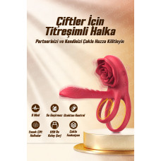 Rabixy Klitoris ve G Noktası Uyarıcı Penis Halkası