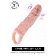 Rabixy Kontrollü Titreşim Penis Kılıfı Vurdukça Titreşen Sistem