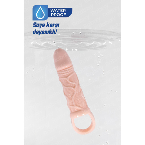 Rabixy Kontrollü Titreşim Penis Kılıfı Vurdukça Titreşen Sistem