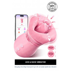 Rabixy Yoğun Temas Lick & Suck Vibrator
