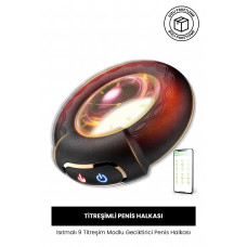 Rabixy Mobil Uygulamalı Titreşimli Isıtmalı Penis Halkası