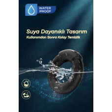 Rabixy Mobil Uygulamalı Titreşimli Isıtmalı Penis Halkası