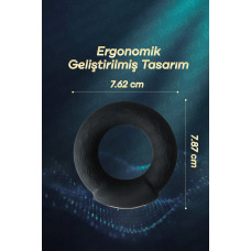 Rabixy Mobil Uygulamalı Titreşimli Isıtmalı Penis Halkası