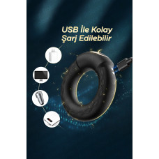 Rabixy Mobil Uygulamalı Titreşimli Isıtmalı Penis Halkası