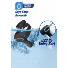 Rabixy Penis Halkası Perine Uyarıcılı 10 Titreşim Modlu