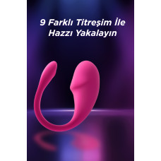 Rabixy Telefon Kontrollü Giyilebilir Yumurta Vibratör Mobil Uygulama Destekli
