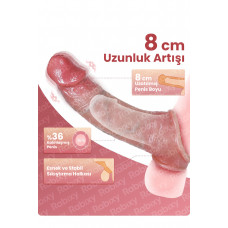 Rabixy Uzaktan Kumandalı Titreşimli Penis Kılıfı