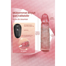Rabixy Uzaktan Kumandalı Titreşimli Penis Kılıfı