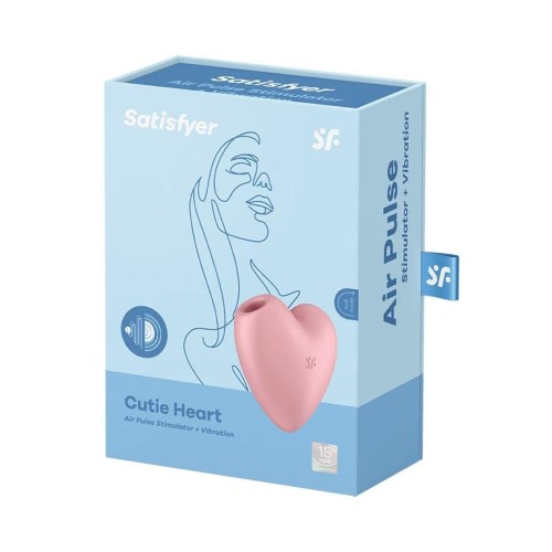 Satisfyer Cutie Heart Light Red