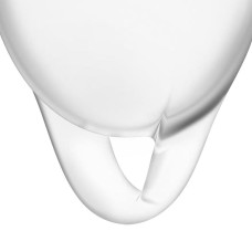 Satisfyer Feel Confident Menstrual Cup Transparent