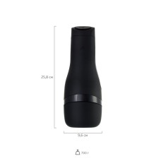 Satisfyer Gerçekçi Olmayan Masturbator Siyah - Men Classic Black