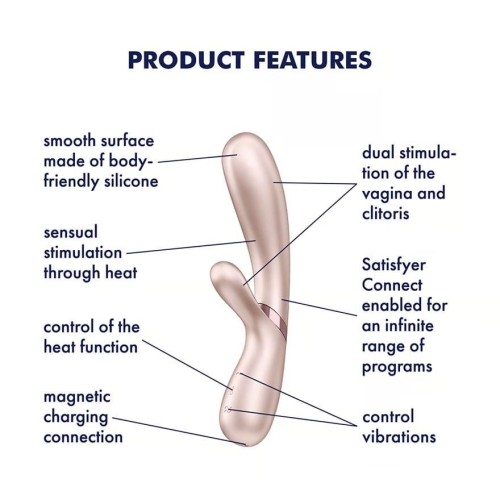 Satisfyer Hot Lover Connect App Silver