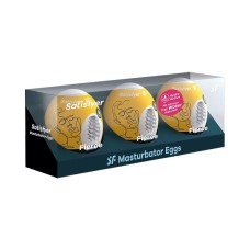 Satisfyer Masturbator Eggs - Fierce set of 3