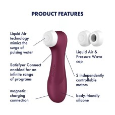 Satisfyer Pro 2 Generation 3 -Wine Red Connect App