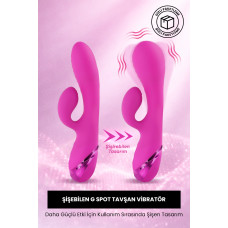Şişebilen Rabbit Vibratör
