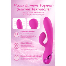 Şişebilen Rabbit Vibratör