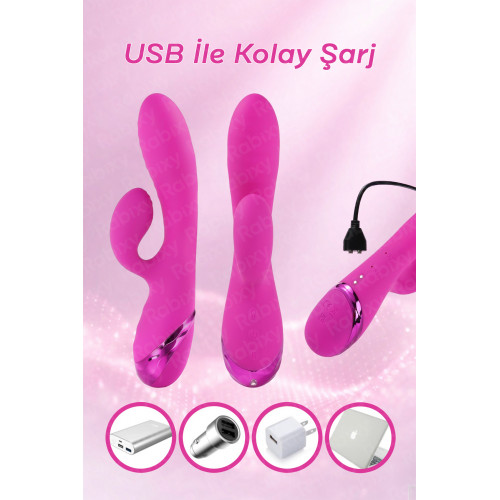 Şişebilen Rabbit Vibratör