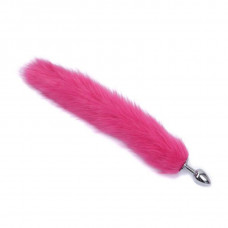 Tilki Kuyruk Anal Plug Penbe Renk Fox Tail